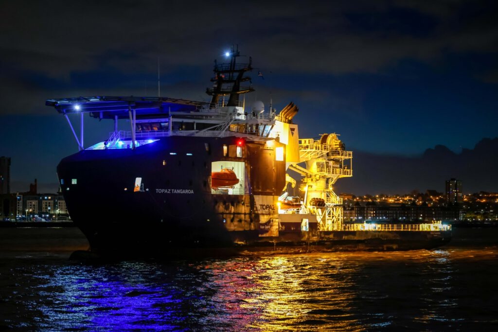 Future UK Subsea Protection Ship Arrives Into Merseyside